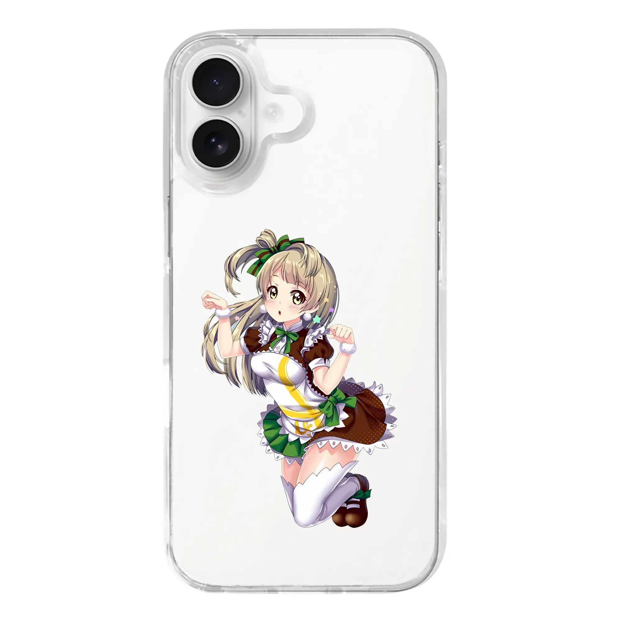 Love Live! グッズ,南ことり - iPhone 17シリーズ 透明スマホケース – 薄型・耐衝撃・精密フィット保護カバー